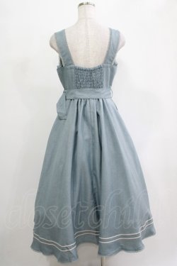 画像3: Kurumi Collaboration / マリンアカデミアジャンパースカート M サックス H-25-11-19-012-GO-OP-NS-ZH