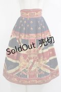 Innocent World / ユニオンジャックスカート M ネイビー H-25-11-19-013-IW-SK-NS-ZH