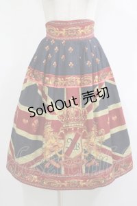 Innocent World / ユニオンジャックスカート M ネイビー H-25-11-19-013-IW-SK-NS-ZH