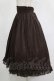 画像2: Innocent World / シフォンストライプローズスカート M/63cm丈 ブラウン H-25-11-19-015-IW-SK-NS-ZH (2)