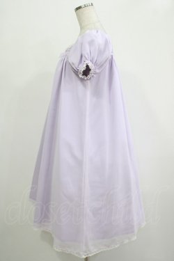 画像2: ALICE and the PIRATES / Nighty nightミニ袖ジャンパースカート Free ラベンダー H-25-11-19-019-PA-OP-NS-ZH