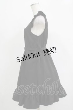 画像2: DearMyLove / フリルベルトジャンスカ L ブラック H-25-11-19-020-EL-OP-NS-ZH