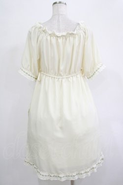 画像3: Maison de FLEUR Petite Robe canone / コットンレースオフショルワンピース Free Ivory H-25-11-19-021-EL-OP-NS-ZH