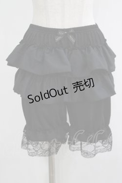 画像1: m petit by misako / ECAMNI5ブフリル S~M ブラック H-25-11-19-024-LO-PA-NS-ZH