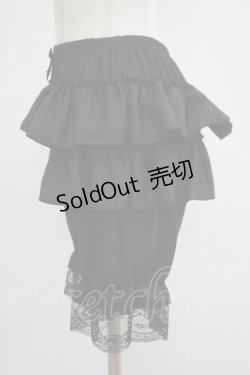 画像2: m petit by misako / ECAMNI5ブフリル S~M ブラック H-25-11-19-024-LO-PA-NS-ZH