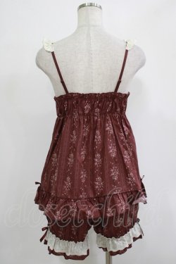 画像3: Kurumi Collaboration / Fairy’s Bouquetベビードール+ドロワーズ M ボルドー H-25-11-19-025-GO-TO-NS-ZH