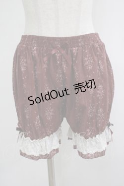 画像4: Kurumi Collaboration / Fairy’s Bouquetベビードール+ドロワーズ M ボルドー H-25-11-19-025-GO-TO-NS-ZH