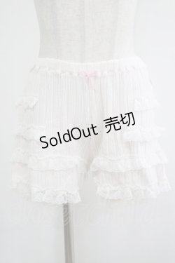 画像1: Katie / UNDER PRETTIES lace bloomers  BABY PINK H-25-11-20-027-LO-PA-KB-ZH