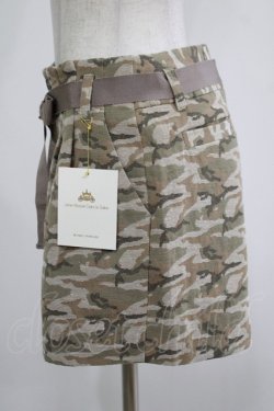 画像2: Jane Marple Dans Le Salon / カモフラージュジャガードショートパンツ  ブラウン H-25-11-20-028-JM-PA-KB-ZH