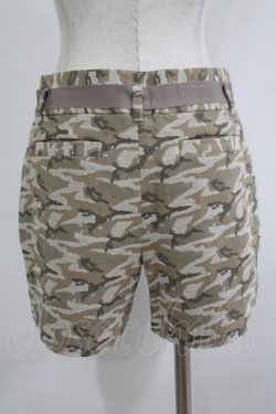 画像3: Jane Marple Dans Le Salon / カモフラージュジャガードショートパンツ  ブラウン H-25-11-20-028-JM-PA-KB-ZH