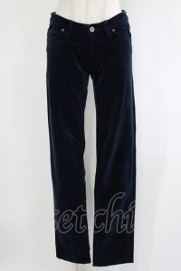 Jane Marple Dans Le Salon / コットンベルベットパンツ  ネイビー H-25-11-20-029-JM-PA-KB-ZH