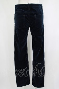 画像3: Jane Marple Dans Le Salon / コットンベルベットパンツ  ネイビー H-25-11-20-029-JM-PA-KB-ZH