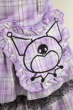 画像4: QOOZA / Kuromi mini skirt  ラベンダー H-25-11-20-034-PU-SK-KB-ZH