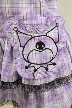 画像4: QOOZA / Kuromi mini skirt  ラベンダー H-25-11-20-035-PU-SK-KB-ZH