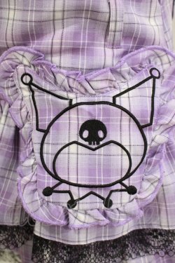 画像4: QOOZA / Kuromi mini skirt  ラベンダー H-25-11-20-037-PU-SK-KB-ZH