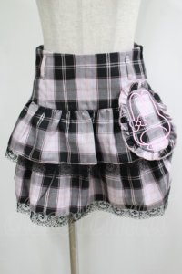 QOOZA / My Melody mini skirt  ピンク H-25-11-20-048-PU-SK-KB-ZH