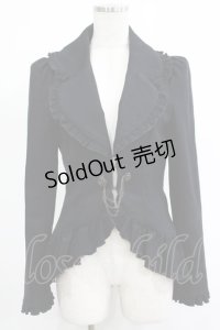 BPN / ローズチェーン別珍ジャケット  ブラック H-25-11-20-049-GO-JA-KB-ZH