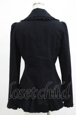 画像3: BPN / ローズチェーン別珍ジャケット  ブラック H-25-11-20-049-GO-JA-KB-ZH