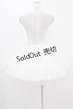 画像2: BABY,THE STARS SHINE BRIGHT / ふわふわボリュームパニエ Free オフ白 H-25-11-20-1038-BA-SK-NS-ZH