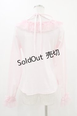 画像2: Angelic Pretty / Sweetリボンカットソー  ピンク H-25-11-20-1039-AP-TO-NS-ZH