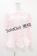 Angelic Pretty / ハニーシャーリング付け袖ブラウス Free ピンク H-25-11-20-1040-AP-BL-NS-ZH