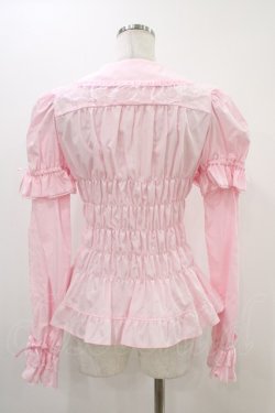 画像2: Angelic Pretty / ハニーシャーリング付け袖ブラウス Free ピンク H-25-11-20-1040-AP-BL-NS-ZH
