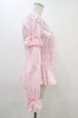 画像3: Angelic Pretty / ハニーシャーリング付け袖ブラウス Free ピンク H-25-11-20-1040-AP-BL-NS-ZH