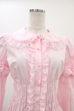 画像4: Angelic Pretty / ハニーシャーリング付け袖ブラウス Free ピンク H-25-11-20-1040-AP-BL-NS-ZH