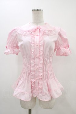 画像5: Angelic Pretty / ハニーシャーリング付け袖ブラウス Free ピンク H-25-11-20-1040-AP-BL-NS-ZH