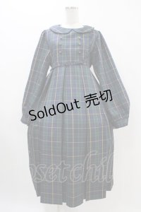 FLC / MINA*タータンチェックワンピース M グリーン H-25-11-20-1041-0-OP-NS-ZH