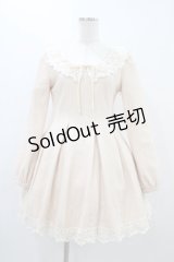 LIZ LISA / レース切替ワンピース Free ピンク H-25-11-20-1045-LO-OP-NS-ZH