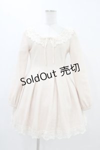 LIZ LISA / レース切替ワンピース Free ピンク H-25-11-20-1045-LO-OP-NS-ZH