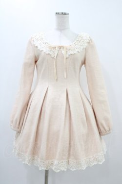 画像1: LIZ LISA / レース切替ワンピース Free ピンク H-25-11-20-1045-LO-OP-NS-ZH