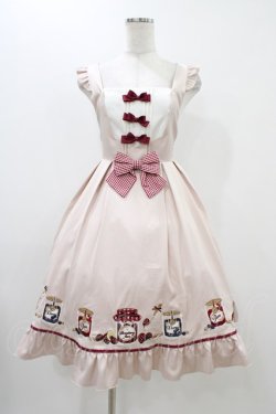 画像1: Amavel / Fruits Berry Jamジャンパースカート Free ピンク H-25-11-20-1046-CA-OP-NS-ZH