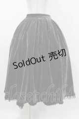 Bitter Sweet（海外ロリータブランド） / 別珍スカート M グレー H-25-11-20-1047-EL-SK-NS-ZH