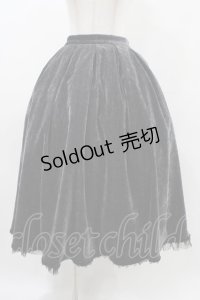 Bitter Sweet（海外ロリータブランド） / 別珍スカート M グレー H-25-11-20-1047-EL-SK-NS-ZH