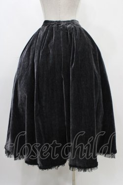 画像2: Bitter Sweet（海外ロリータブランド） / 別珍スカート M グレー H-25-11-20-1047-EL-SK-NS-ZH