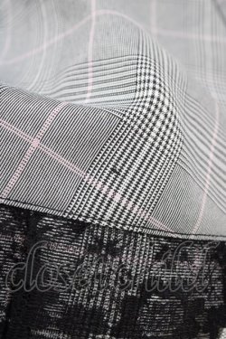 画像3: MA*RS / サスペンダー付きチェックスカート Free ブラック H-25-11-20-1048-EL-SK-NS-ZH