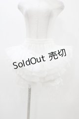 Fleur Poem（海外ロリータブランド） / チュールフリルドロワーズ S オフ H-25-11-20-1050-0-SK-NS-ZH