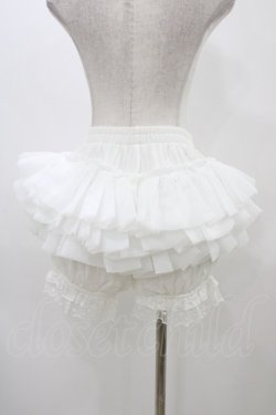 画像2: Fleur Poem（海外ロリータブランド） / チュールフリルドロワーズ S オフ H-25-11-20-1050-0-SK-NS-ZH