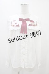 Amavel / Fruits Berry Jamブラウス Free オフ H-25-11-20-1053-CA-BL-NS-ZH