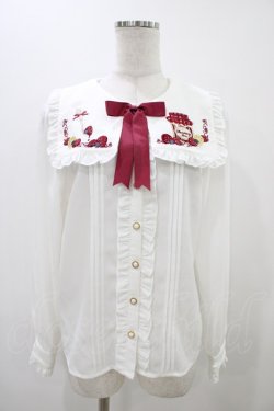 画像1: Amavel / Fruits Berry Jamブラウス Free オフ H-25-11-20-1053-CA-BL-NS-ZH