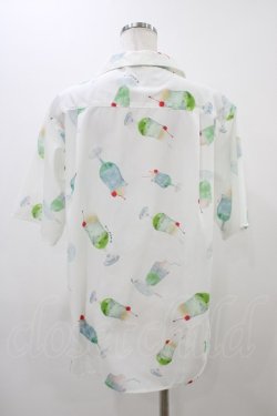 画像2: AXES-X / クリームソーダPT半袖シャツ S ホワイト H-25-11-20-1056-0-BL-NS-ZH