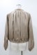 画像2: axes femme / 刺繍入りサテンブルゾン M ベージュ H-25-11-20-1057-AX-JA-NS-ZH (2)