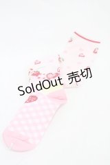 Angelic Pretty / Lyrical Bunny Parlorオーバーニー  ピンク H-25-11-20-1005-AP-ZA-NS-ZH