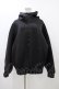 画像1: FICTION TOKYO / Logo Embroidery Bonding Double Zip Hoodie Free ブラック H-25-11-20-1059-0-TO-NS-ZH (1)