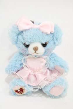 画像1: BABY,THE STARS SHINE BRIGHT / リリアンちゃん携帯ストラップ  サックス H-25-11-20-1008-BA-ZA-NS-ZH