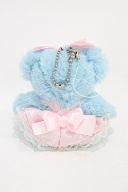 画像2: BABY,THE STARS SHINE BRIGHT / リリアンちゃん携帯ストラップ  サックス H-25-11-20-1008-BA-ZA-NS-ZH