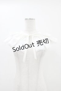 Fi.n.t / ダブルタックフリルつけ衿  offwhite H-25-11-20-1011-CA-ZA-NS-ZH