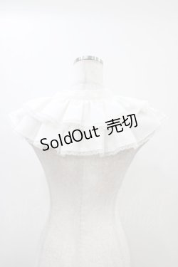 画像2: Fi.n.t / ダブルタックフリルつけ衿  offwhite H-25-11-20-1011-CA-ZA-NS-ZH